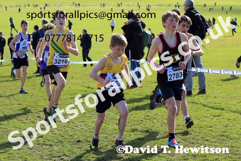 Boys Under-13s 2022 CAU Inter Counties Cross Country, Prestwold Hall, Loughborough.  Photo: David T. Hewitson/Sports for All Pics